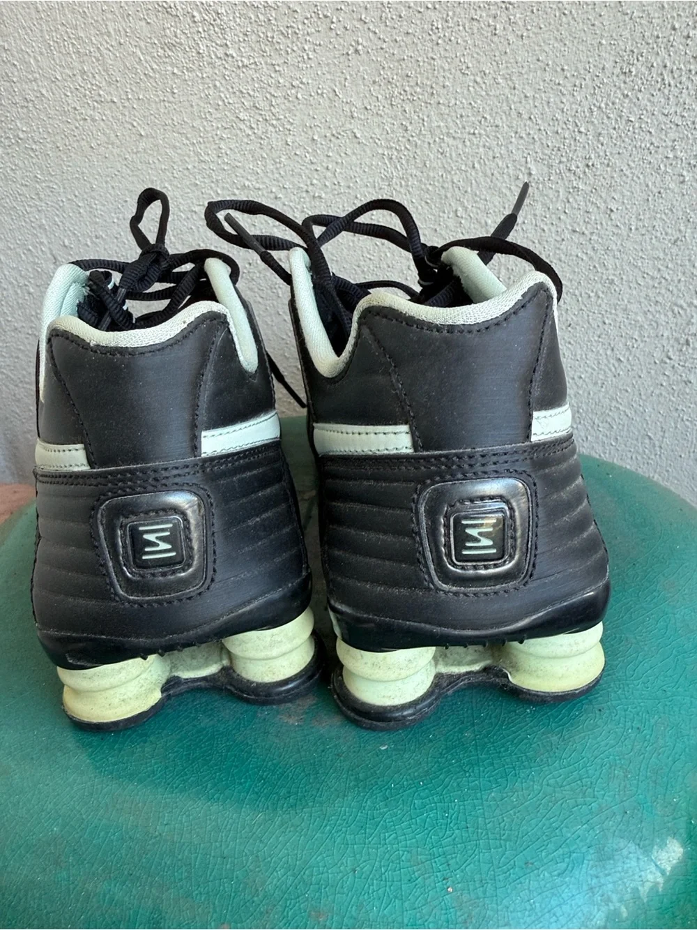 Nike Women’s Black Shox Junior Athletic Shoes